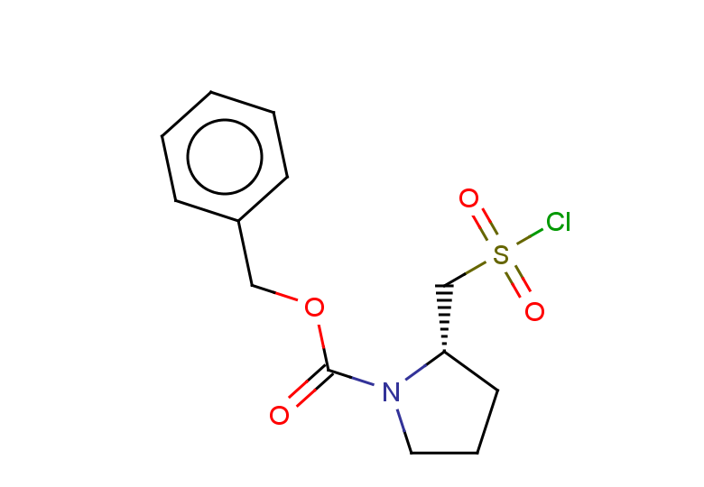 benzyl (2S)-2-[(chlorosulfonyl)methyl]pyrrolidine-1-carboxylate