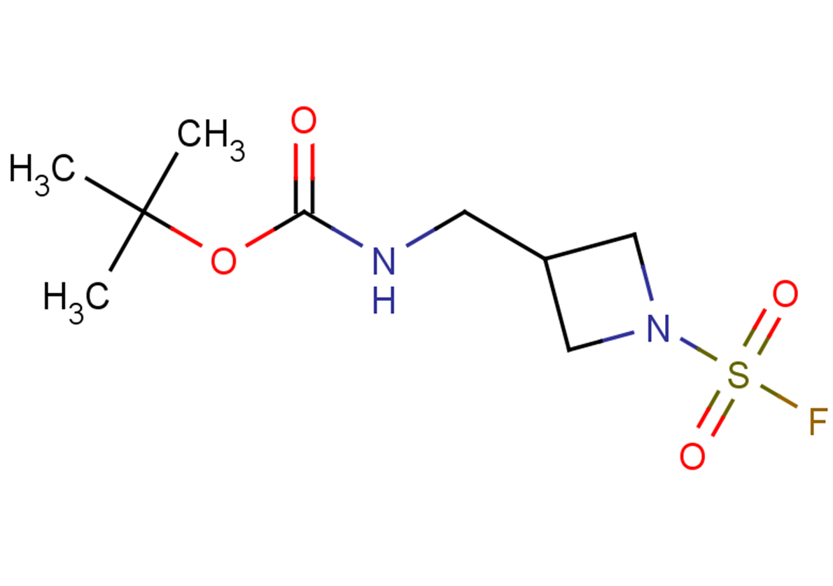 tert-butyl N-{[1-(fluorosulfonyl)azetidin-3-yl]methyl}carbamate