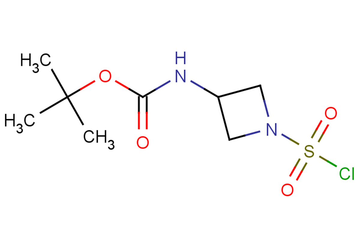 tert-butyl N-[1-(chlorosulfonyl)azetidin-3-yl]carbamate