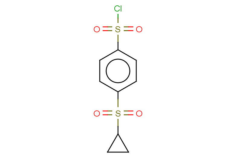 4-(cyclopropanesulfonyl)benzene-1-sulfonyl chloride