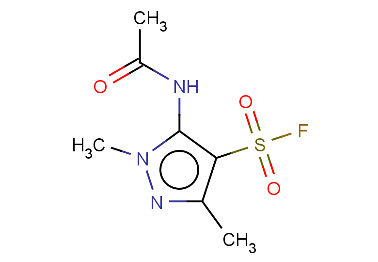 5-acetamido-1,3-dimethyl-1H-pyrazole-4-sulfonyl fluoride