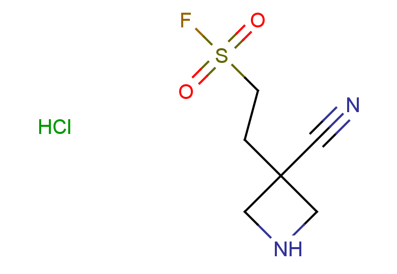 2-(3-cyanoazetidin-3-yl)ethane-1-sulfonyl fluoride hydrochloride