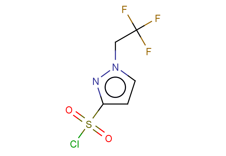 1-(2,2,2-trifluoroethyl)-1H-pyrazole-3-sulfonyl chloride