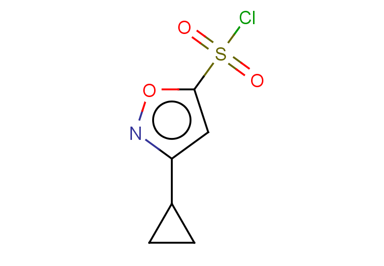3-cyclopropyl-1,2-oxazole-5-sulfonyl chloride