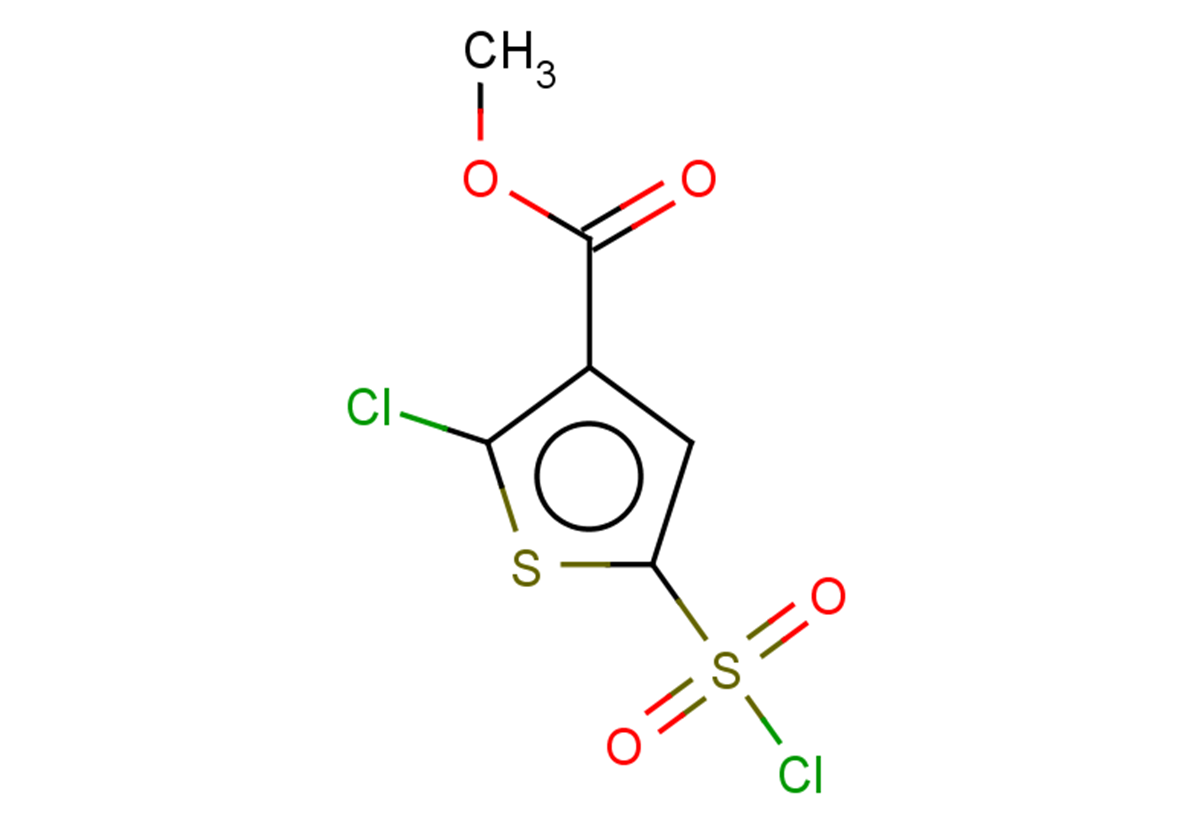 methyl 2-chloro-5-(chlorosulfonyl)thiophene-3-carboxylate