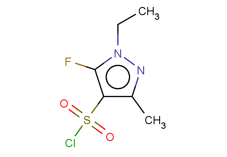 1-ethyl-5-fluoro-3-methyl-1H-pyrazole-4-sulfonyl chloride