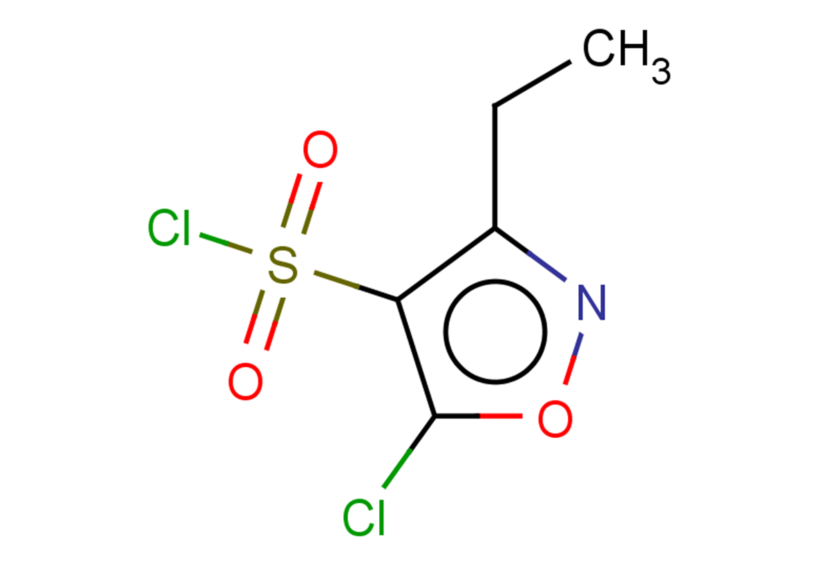 5-chloro-3-ethyl-1,2-oxazole-4-sulfonyl chloride