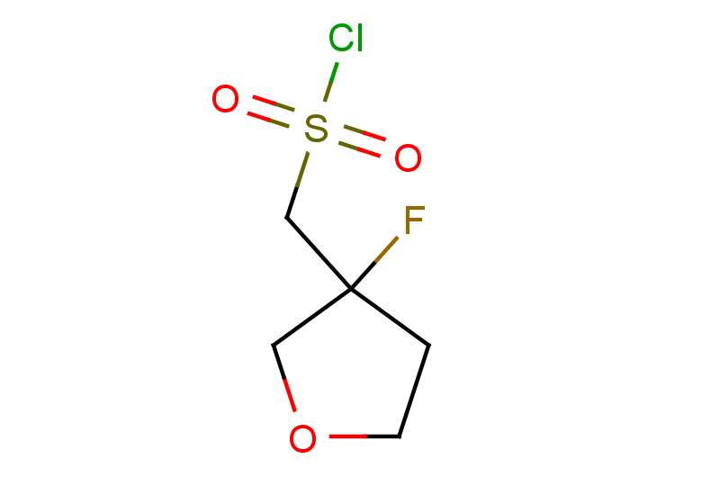 (3-fluorooxolan-3-yl)methanesulfonyl chloride