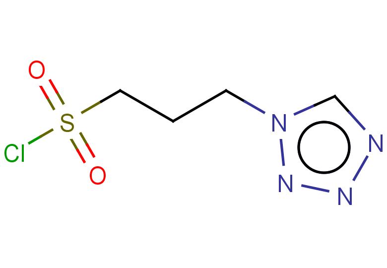 3-(1H-1,2,3,4-tetrazol-1-yl)propane-1-sulfonyl chloride