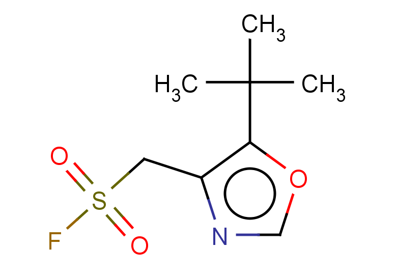 (5-tert-butyl-1,3-oxazol-4-yl)methanesulfonyl fluoride