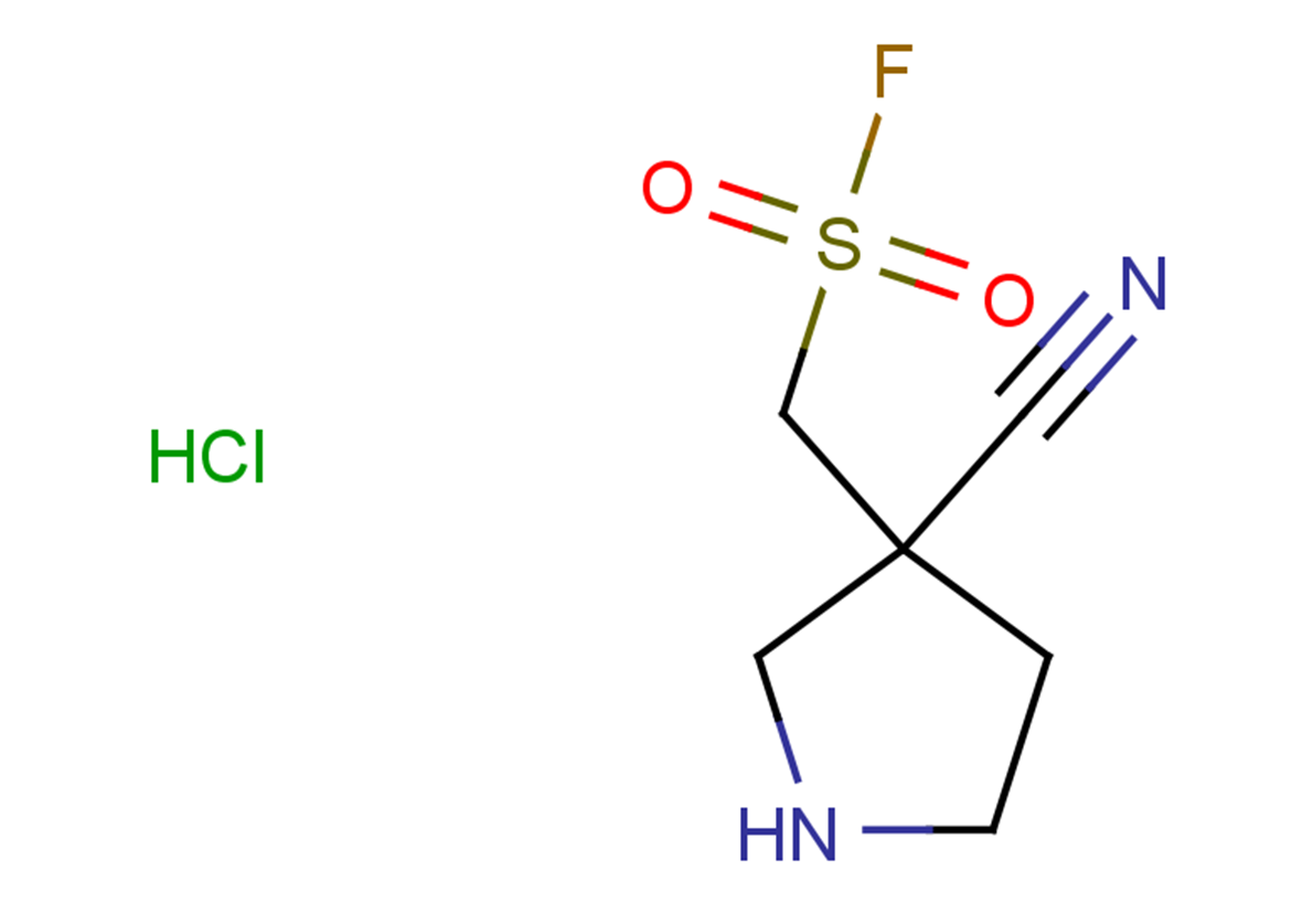 (3-cyanopyrrolidin-3-yl)methanesulfonyl fluoride hydrochloride