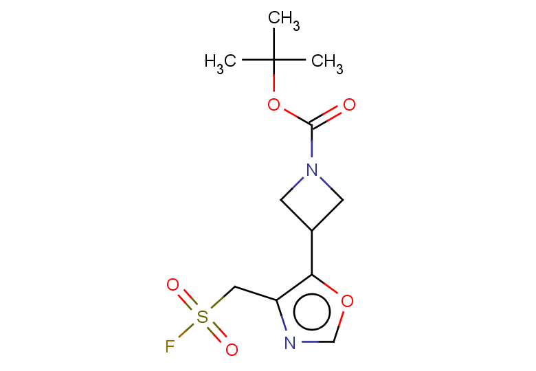 tert-butyl 3-{4-[(fluorosulfonyl)methyl]-1,3-oxazol-5-yl}azetidine-1-carboxylate