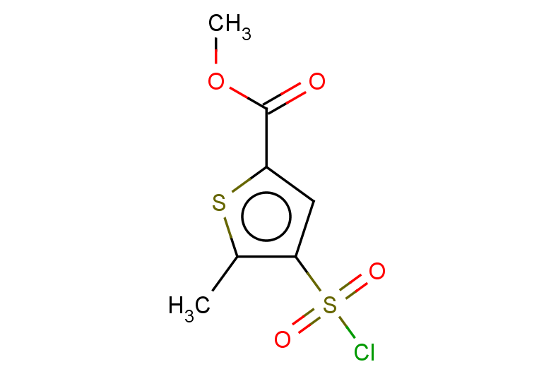 methyl 4-(chlorosulfonyl)-5-methylthiophene-2-carboxylate