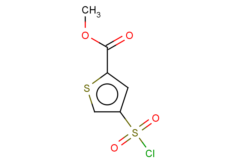 methyl 4-(chlorosulfonyl)thiophene-2-carboxylate