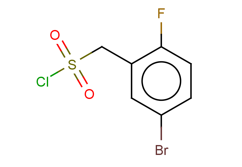 (5-bromo-2-fluorophenyl)methanesulfonyl chloride