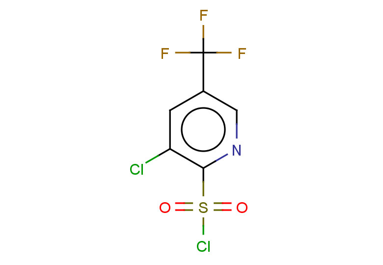 3-chloro-5-(trifluoromethyl)pyridine-2-sulfonyl chloride