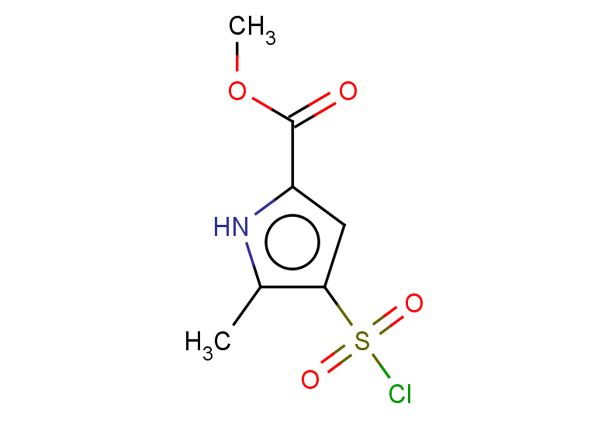 methyl 4-(chlorosulfonyl)-5-methyl-1H-pyrrole-2-carboxylate