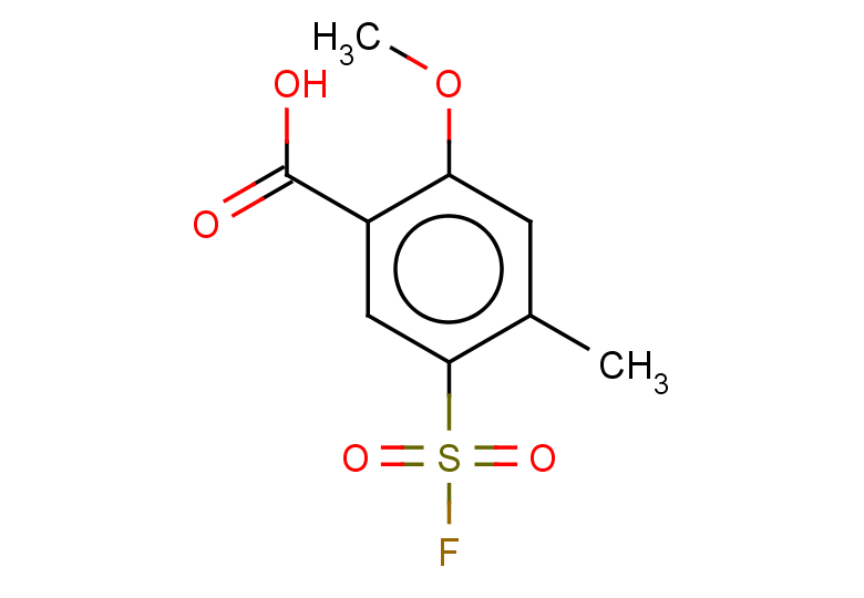 5-(fluorosulfonyl)-2-methoxy-4-methylbenzoic acid