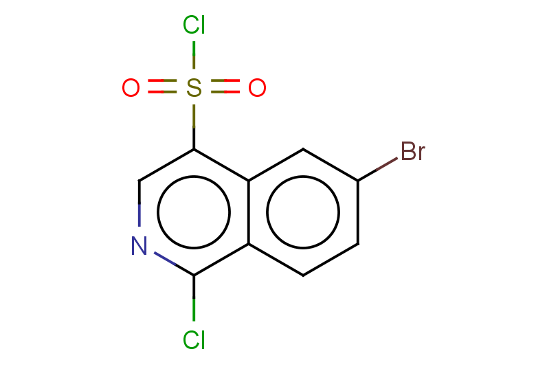 6-bromo-1-chloroisoquinoline-4-sulfonyl chloride