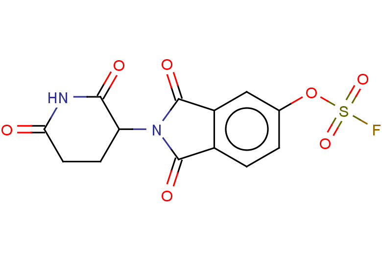 2-(2,6-dioxopiperidin-3-yl)-1,3-dioxo-2,3-dihydro-1H-isoindol-5-yl fluoranesulfonate