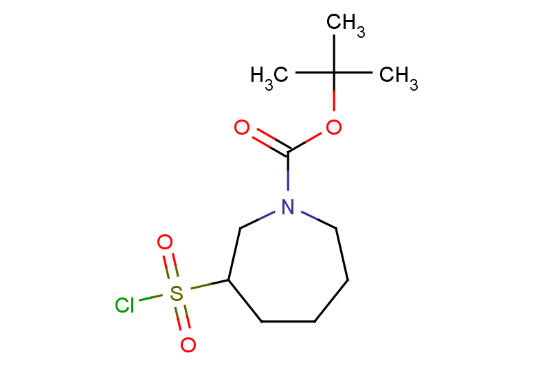 tert-butyl 3-(chlorosulfonyl)azepane-1-carboxylate