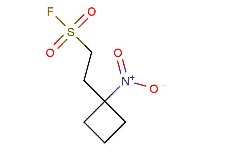 2-(1-nitrocyclobutyl)ethane-1-sulfonyl fluoride