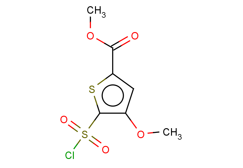 methyl 5-(chlorosulfonyl)-4-methoxythiophene-2-carboxylate