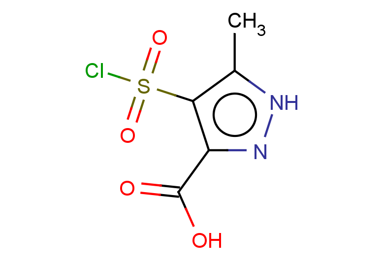 4-(chlorosulfonyl)-5-methyl-1H-pyrazole-3-carboxylic acid
