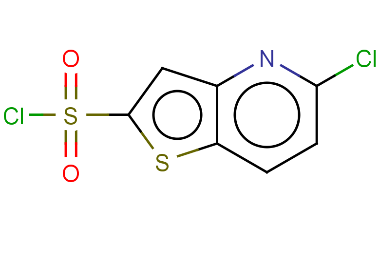 5-chlorothieno[3,2-b]pyridine-2-sulfonyl chloride