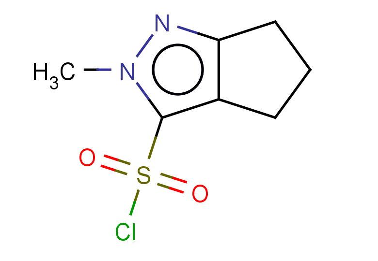 2-methyl-2H,4H,5H,6H-cyclopenta[c]pyrazole-3-sulfonyl chloride