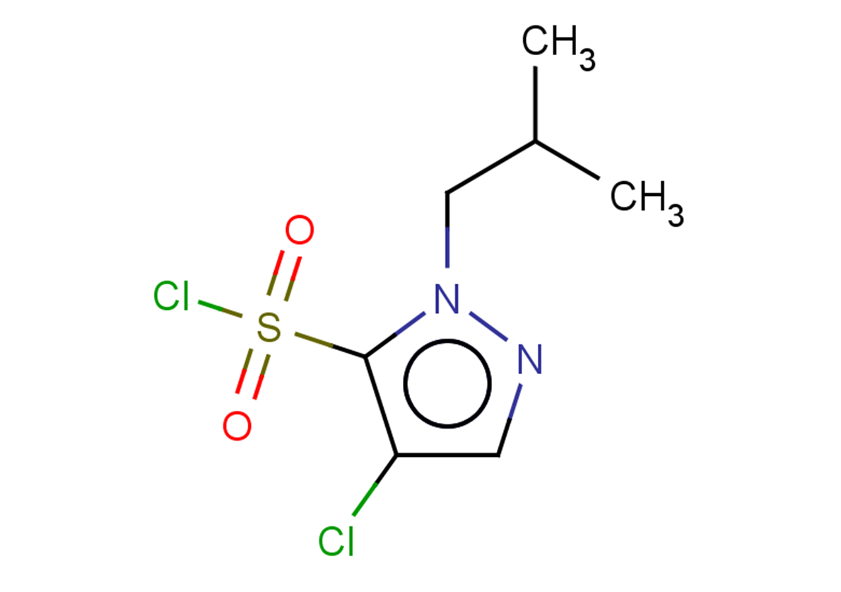 4-CHLORO-1-ISOBUTYL-1H-PYRAZOLE-5-SULFONYL CHLORIDE