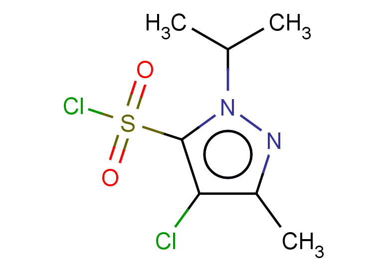4-CHLORO-1-ISOPROPYL-3-METHYL-1H-PYRAZOLE-5-SULFONYL CHLORIDE