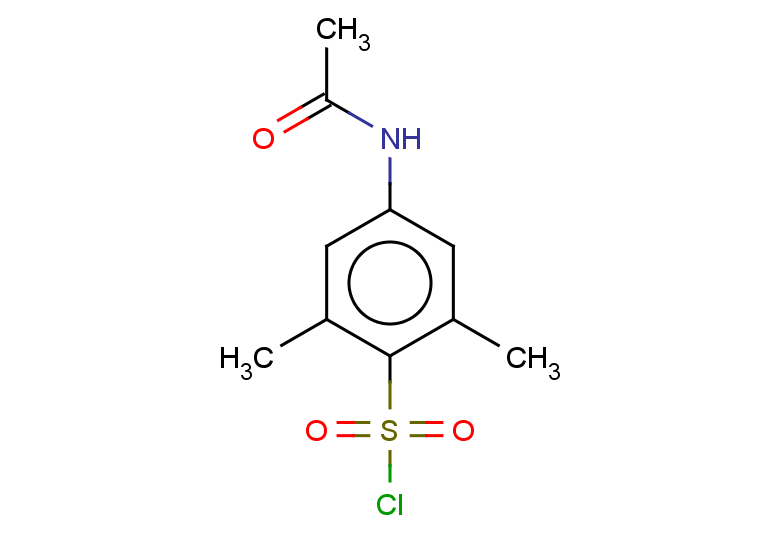 4-acetamido-2,6-dimethylbenzene-1-sulfonyl chloride