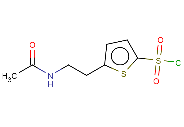 5-(2-acetamidoethyl)thiophene-2-sulfonyl chloride