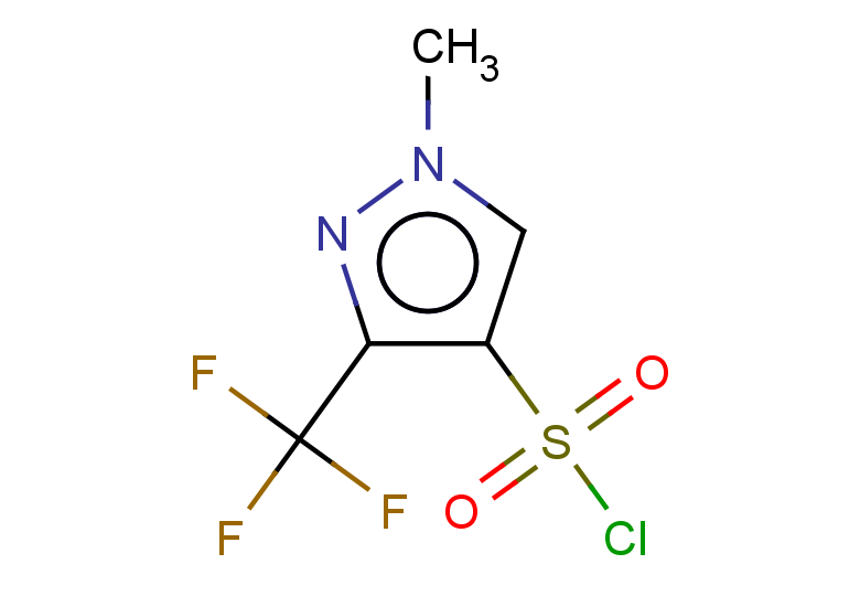 1-methyl-3-(trifluoromethyl)-1H-pyrazole-4-sulfonyl chloride