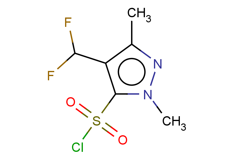 4-(difluoromethyl)-1,3-dimethyl-1H-pyrazole-5-sulfonyl chloride