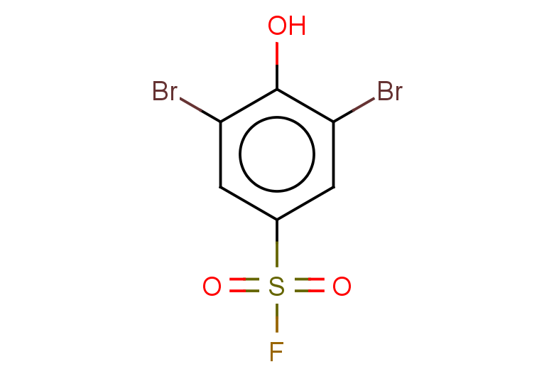 3,5-dibromo-4-hydroxybenzene-1-sulfonyl fluoride