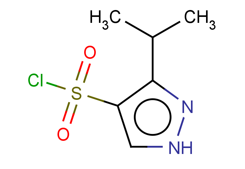 3-(propan-2-yl)-1?-pyrazole-4-sulfonyl chloride