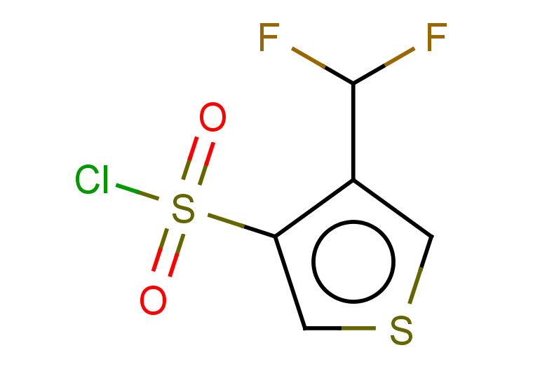 4-(difluoromethyl)thiophene-3-sulfonyl chloride