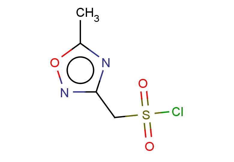 (5-methyl-1,2,4-oxadiazol-3-yl)methanesulfonyl chloride