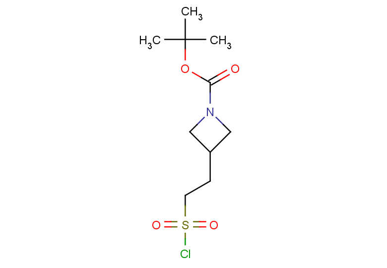 tert-butyl 3-[2-(chlorosulfonyl)ethyl]azetidine-1-carboxylate