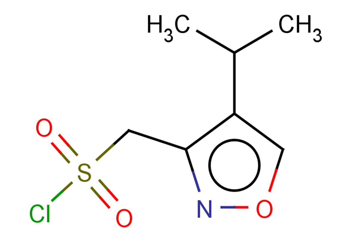 [4-(propan-2-yl)-1,2-oxazol-3-yl]methanesulfonyl chloride