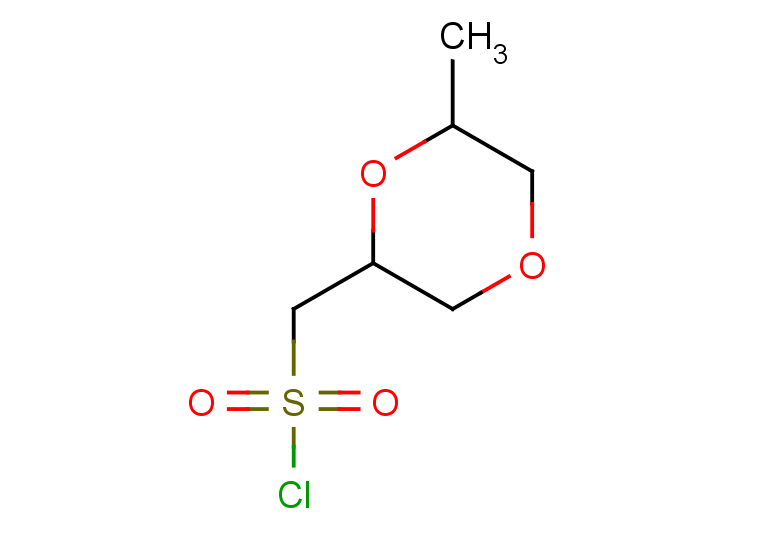(6-methyl-1,4-dioxan-2-yl)methanesulfonyl chloride