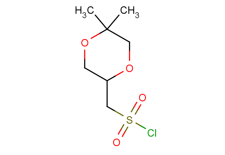 (5,5-dimethyl-1,4-dioxan-2-yl)methanesulfonyl chloride