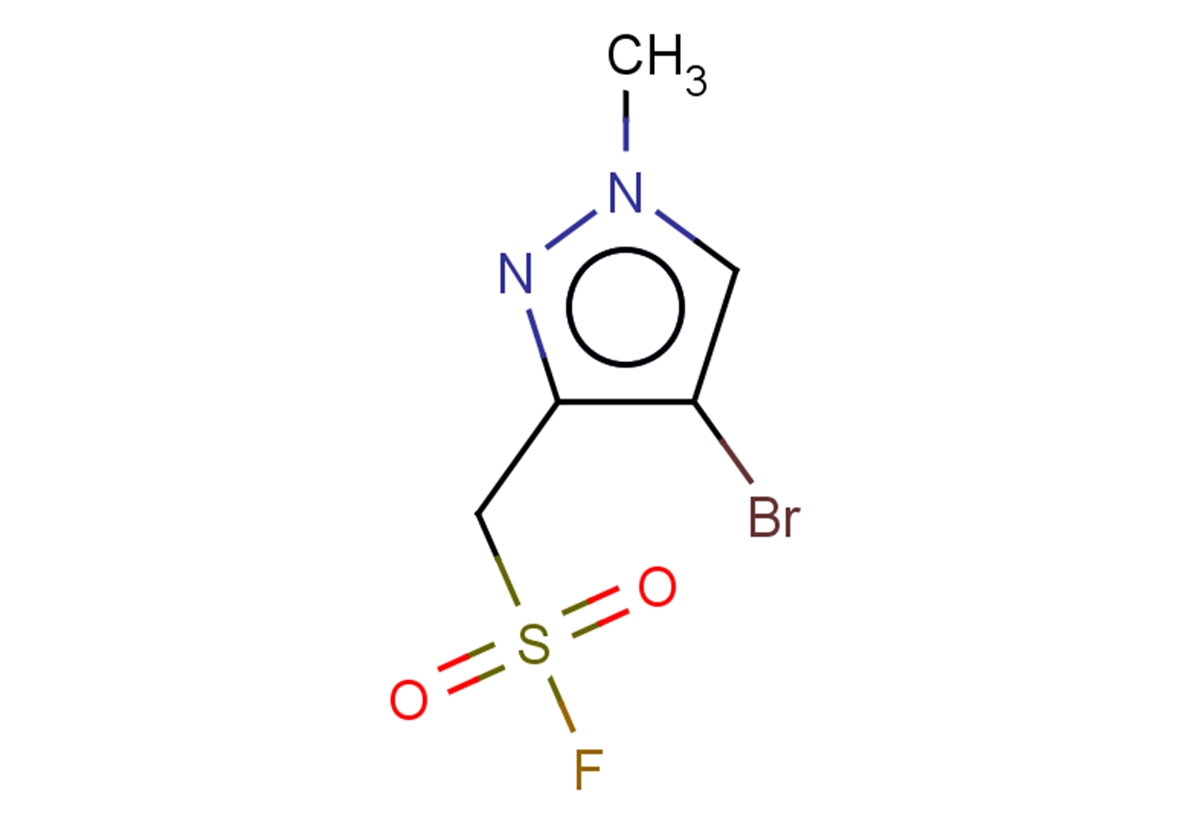 (4-bromo-1-methyl-1H-pyrazol-3-yl)methanesulfonyl fluoride