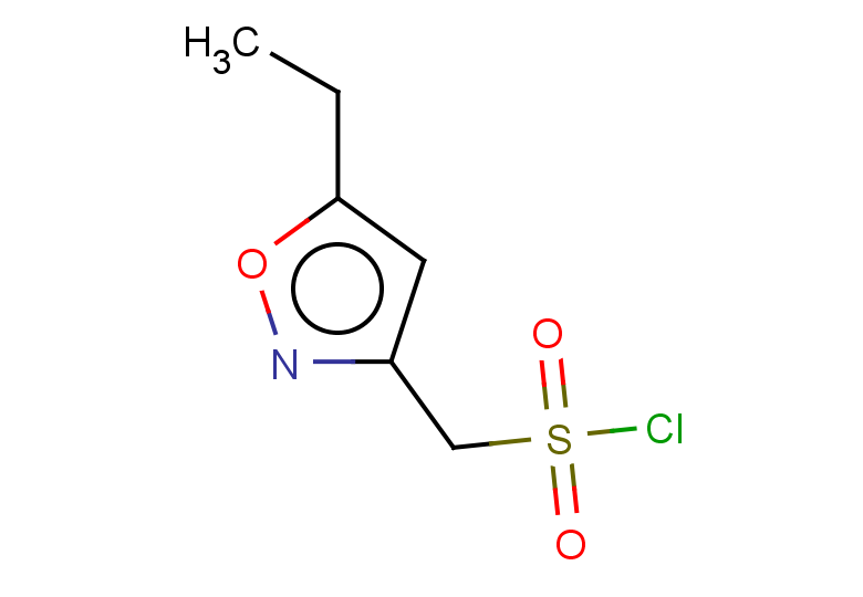 (5-ethyl-1,2-oxazol-3-yl)methanesulfonyl chloride