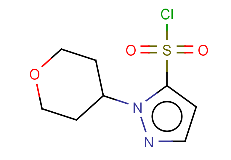 1-(oxan-4-yl)-1H-pyrazole-5-sulfonyl chloride