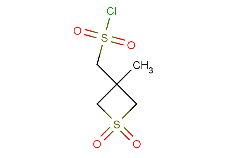 (3-methyl-1,1-dioxo-1lambda6-thietan-3-yl)methanesulfonyl chloride