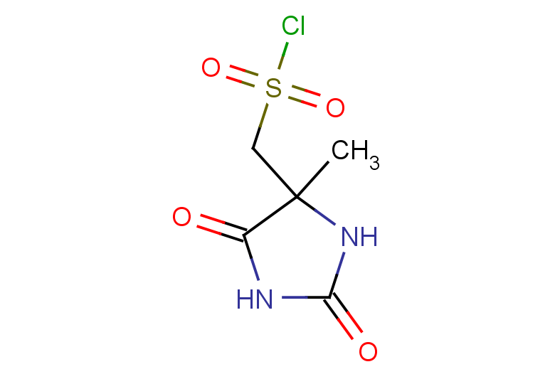 (4-methyl-2,5-dioxoimidazolidin-4-yl)methanesulfonyl chloride