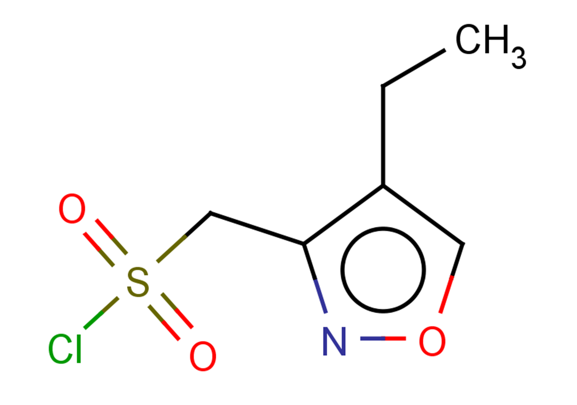 (4-ethyl-1,2-oxazol-3-yl)methanesulfonyl chloride